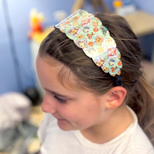 AC- Scalloped Headband