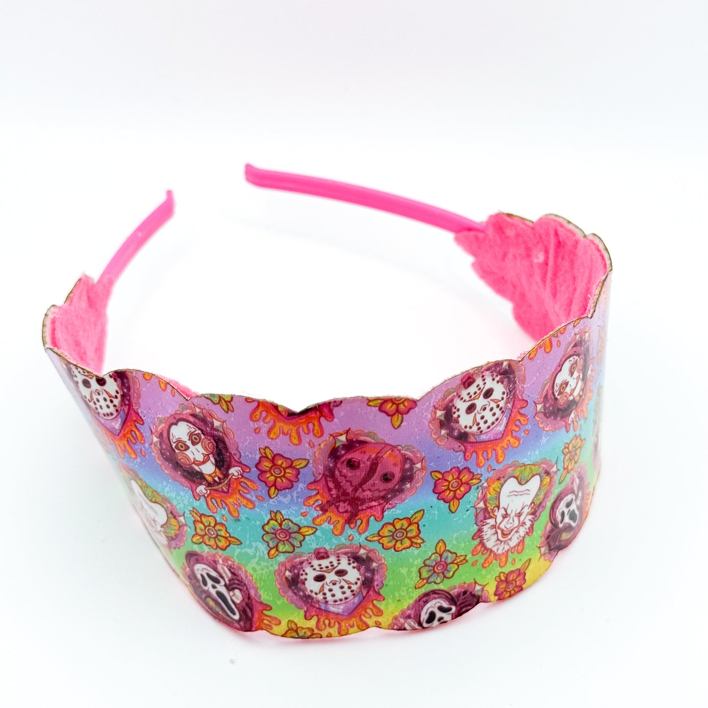 Rainbow Killer - Scalloped Headband