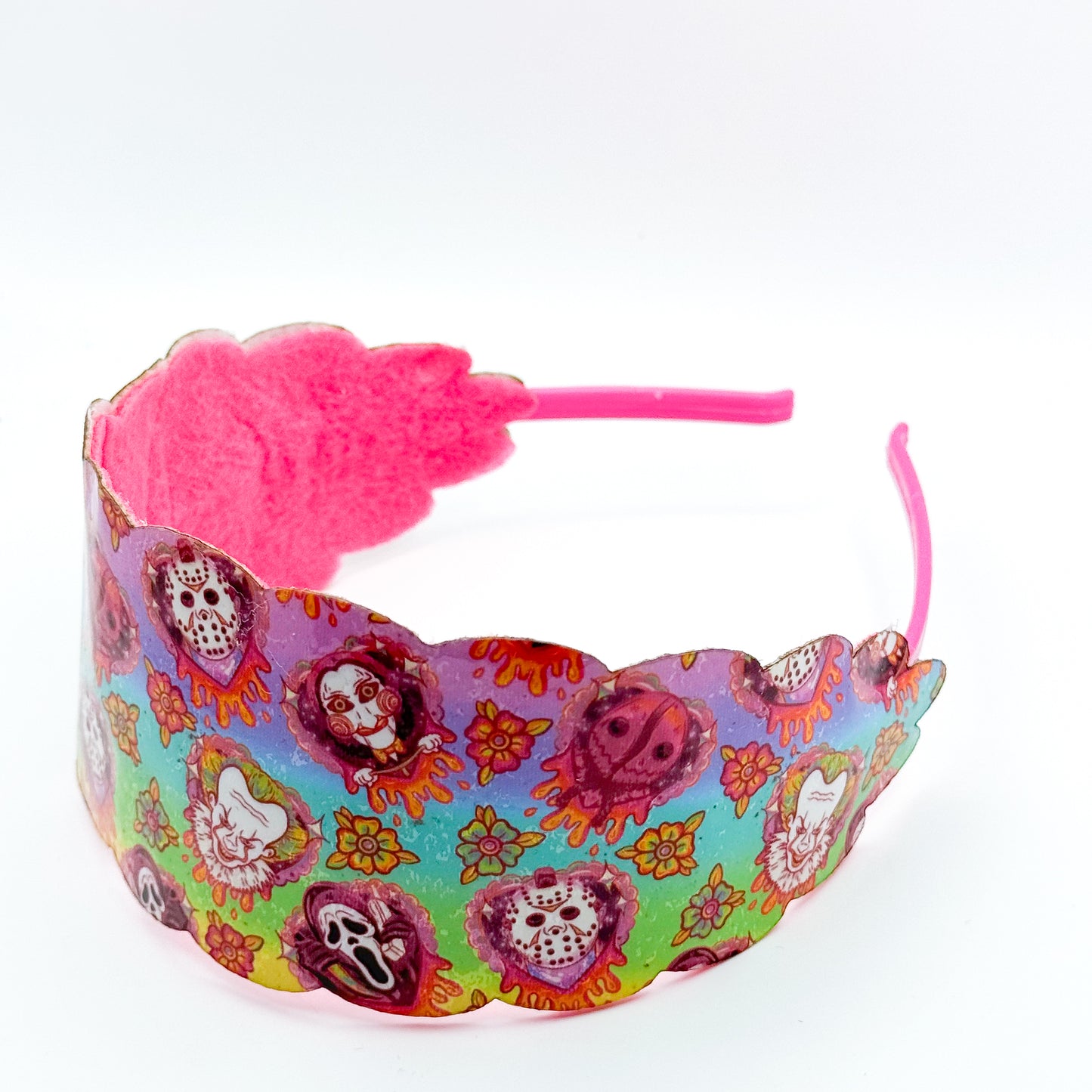 Rainbow Killer - Scalloped Headband