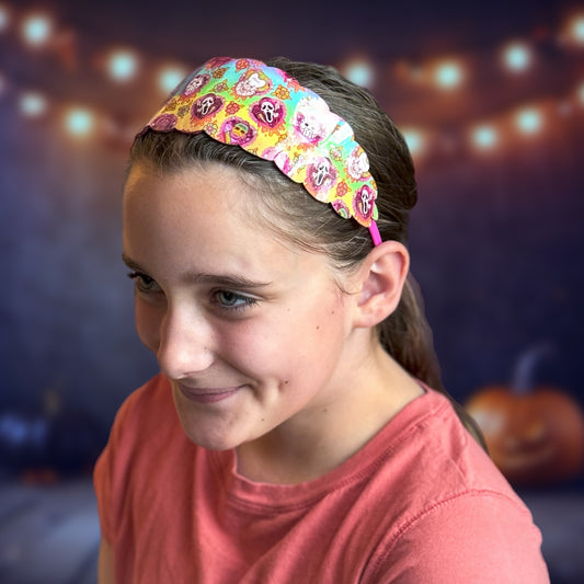 Rainbow Killer - Scalloped Headband