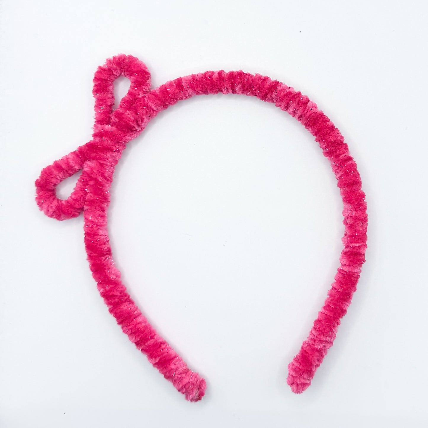 Side Bow - Hot Pink