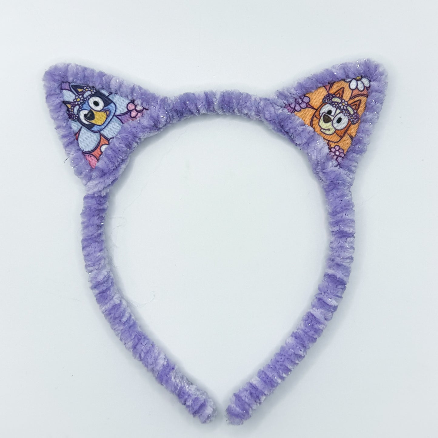 Flower Dog Kitty (Lavender Headband)