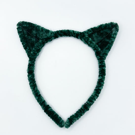 Clippie Compatible Ears- Green Velvet