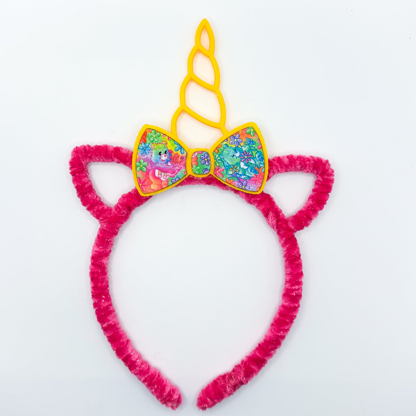 Unicorn- Flower Bear Bow