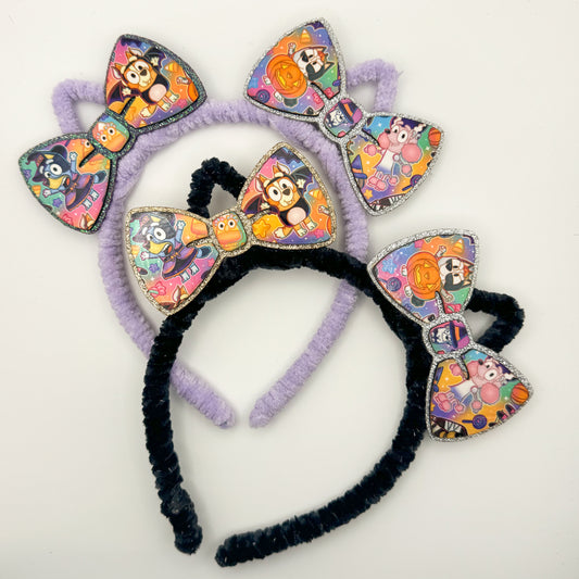 Heelerween - Whole Crew Double Bows